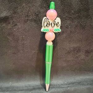 Green and Pink Love Pen